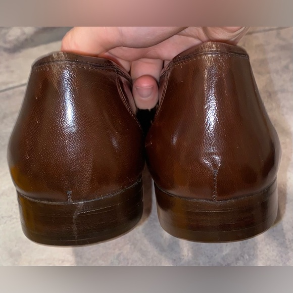 NEW NOS Florsheim Royal Imperial Exotic Eel Crocodile Loafers Shoes Italy 12 USA - Picture 6 of 16